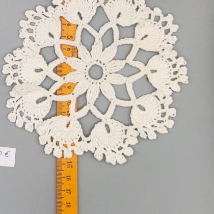 Untersetzer "Spitzen-Blüte"